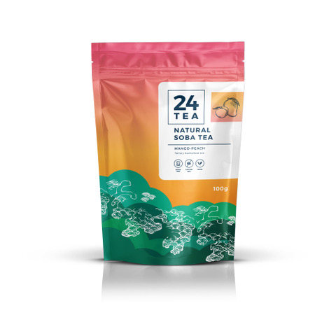 24tea mangós - barackos hajdina tea 100 g