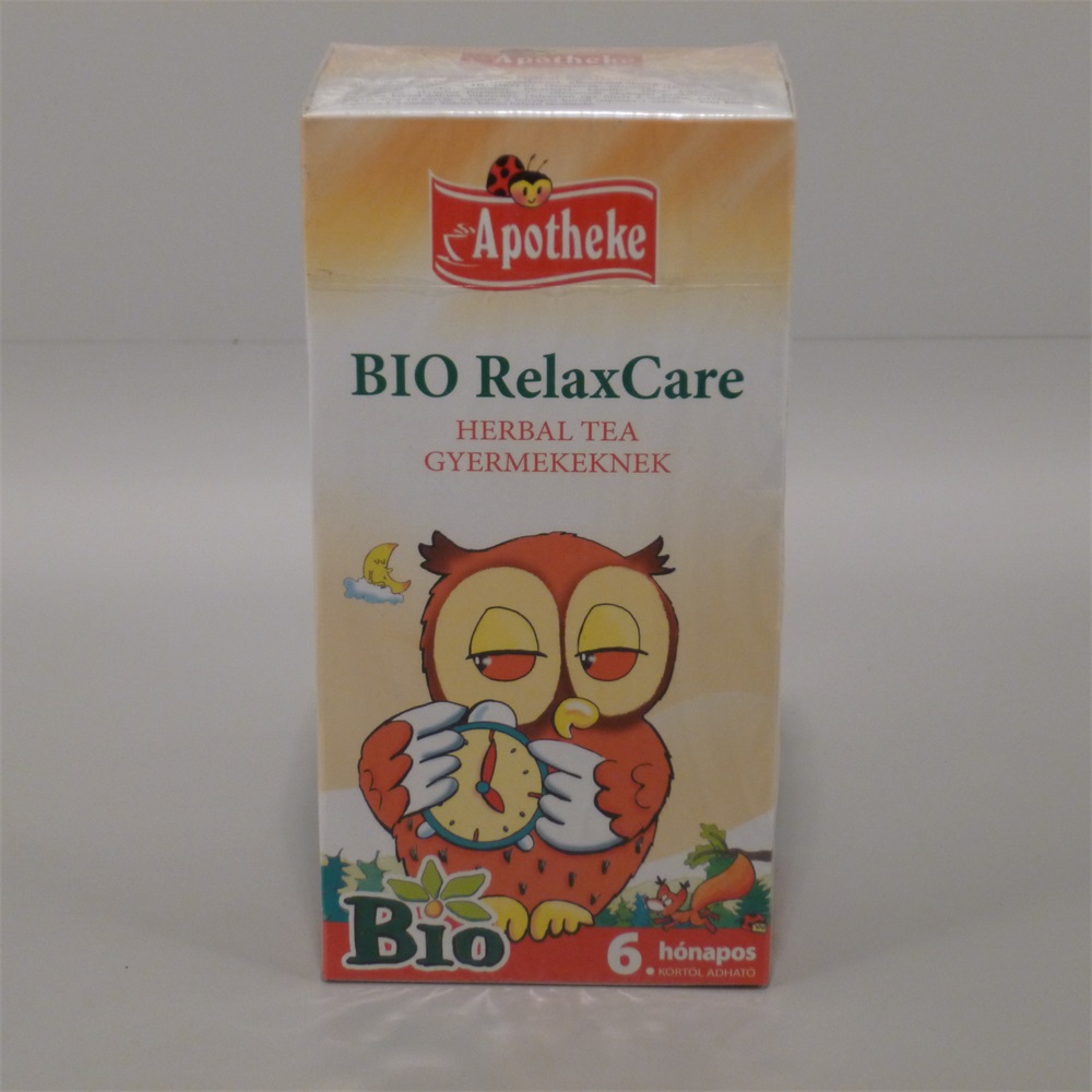 Apotheke bio gyermek relaxcare herbal tea 20x1,5g 30 g