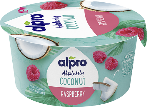 Alpro kókuszgurt málnás 120 g
