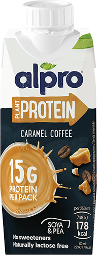 Alpro protein ital karamell-kávé 250 ml