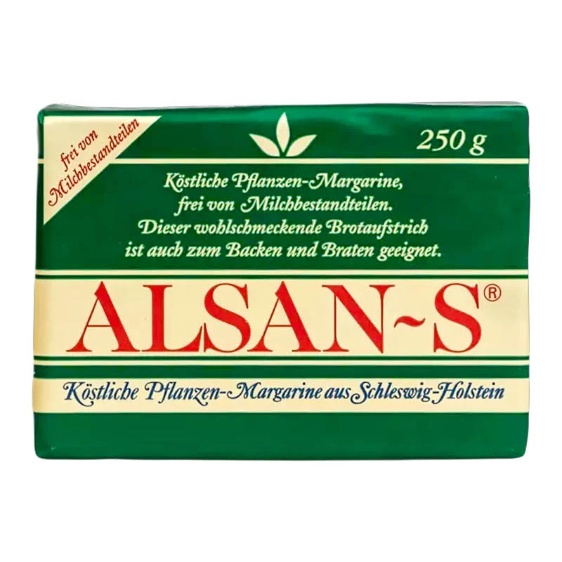 Alsan-S növényi margarin /zöld/ 250 g