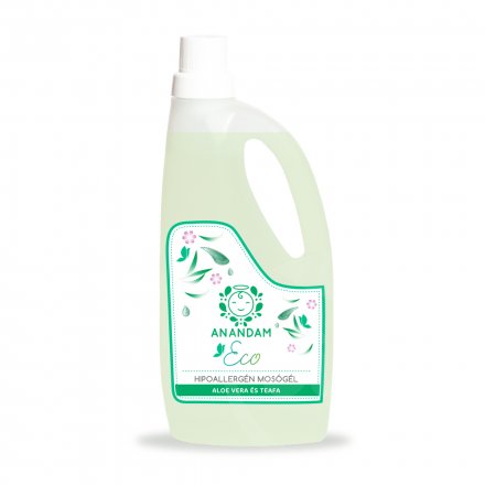 Anandam eco hipoallergén mosógél aloe vera-teafa 1000 ml