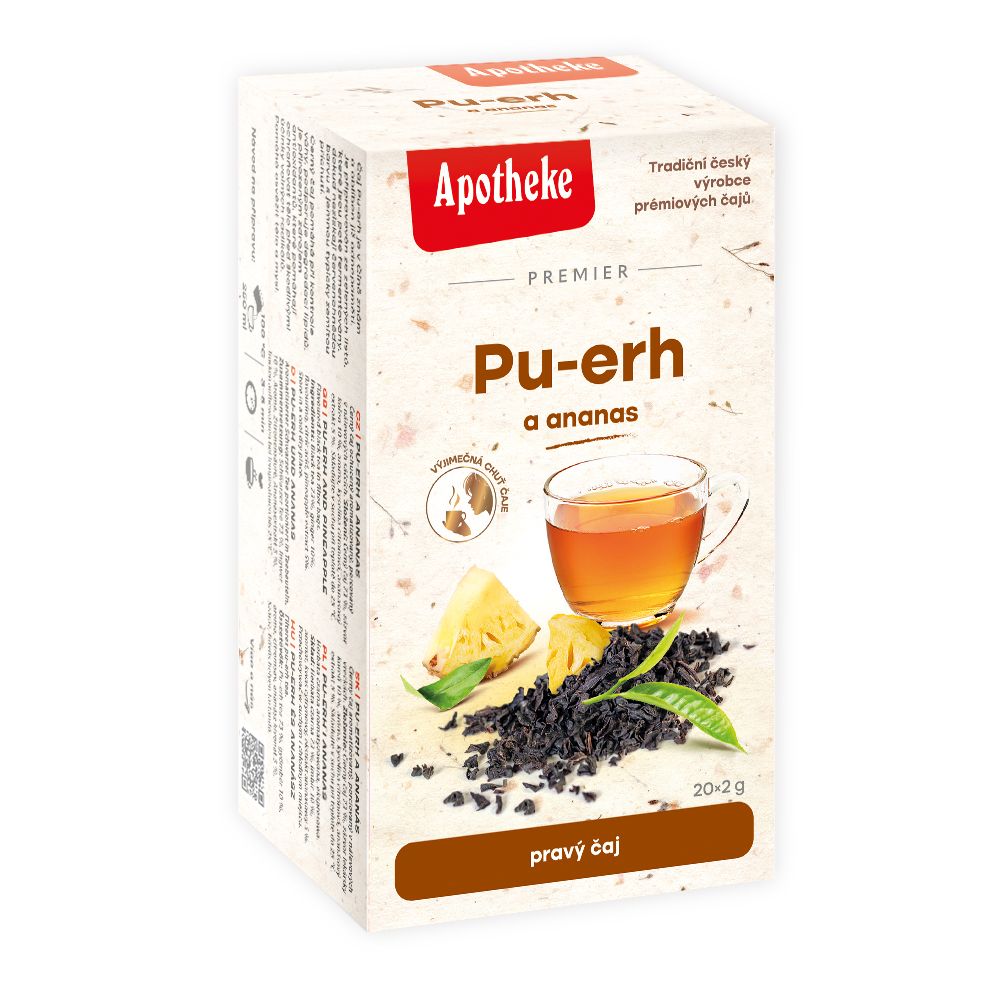 Apotheke pu-erh és ananász tea 20x2g 40 g