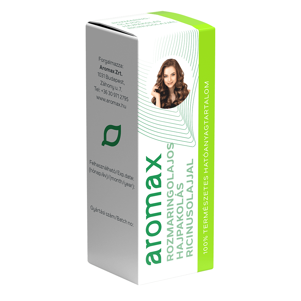 Aromax rozmaringolajos hajpakolás ricinusolajjal 100 ml