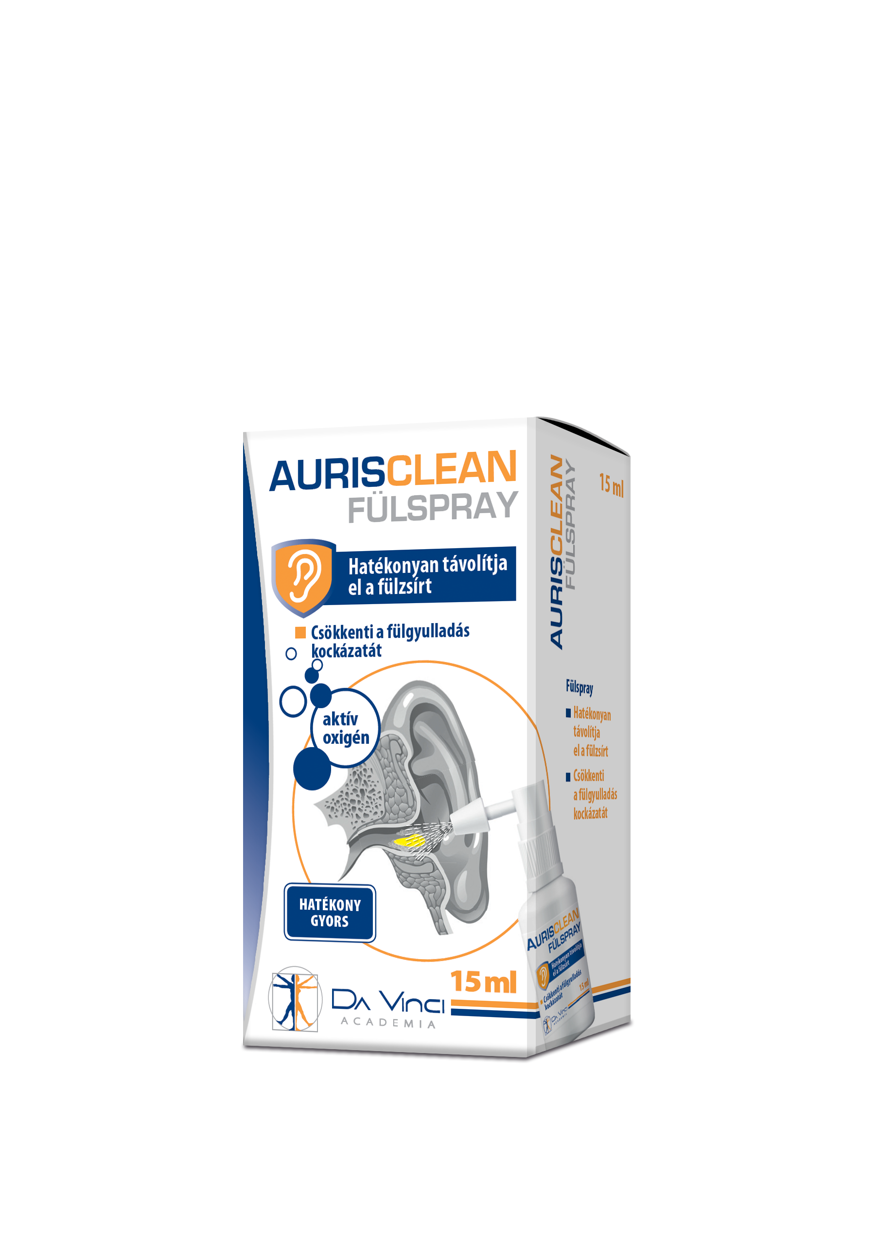 Aurisclean fülspray 15 ml