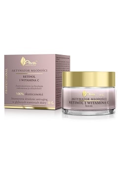 Ava anti-aging fiatalság aktivátor retinol és c-vitamin hatóanyagú arckrém 50 ml