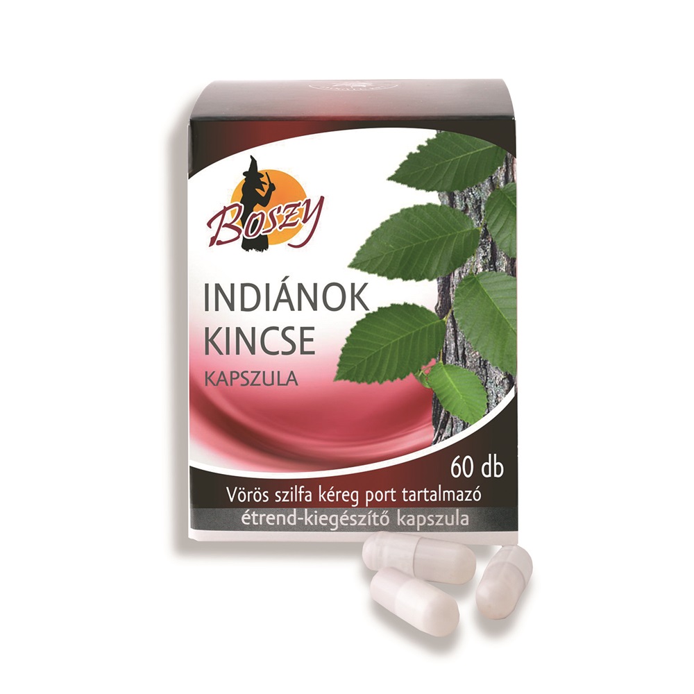 Boszy indiánok kincse kapszula 60 db
