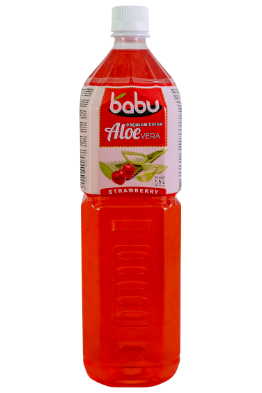 Babu aloe vera üdítőital eper 1500 ml