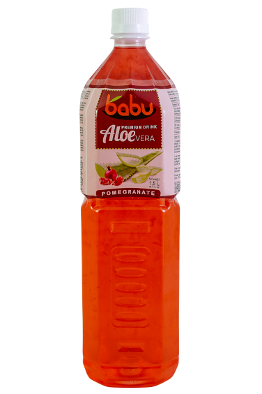 Babu aloe vera üdítőital gránátalma 1500 ml