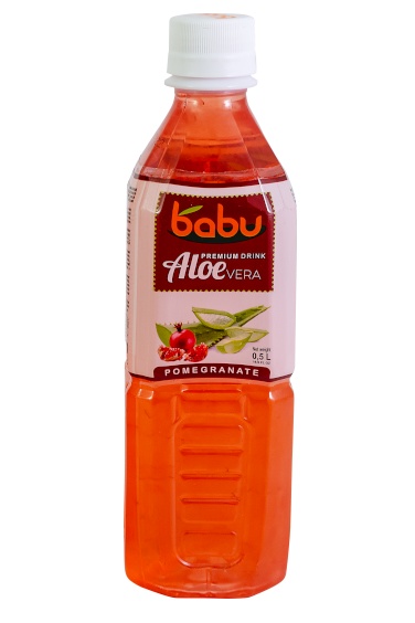 Babu aloe vera üdítőital gránátalma 500 ml