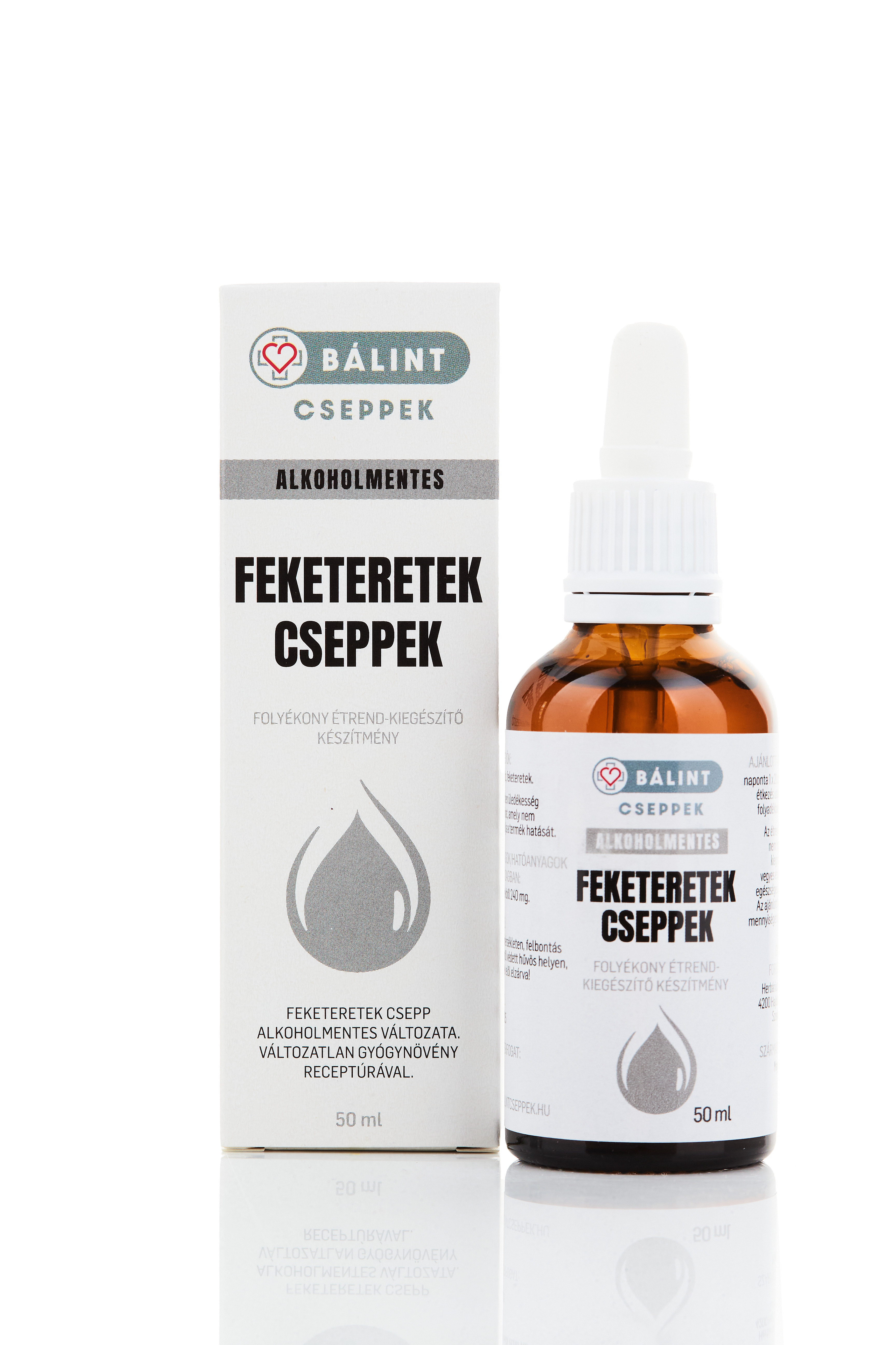 Bálint cseppek alkoholmentes feketeretek csepp 50 ml