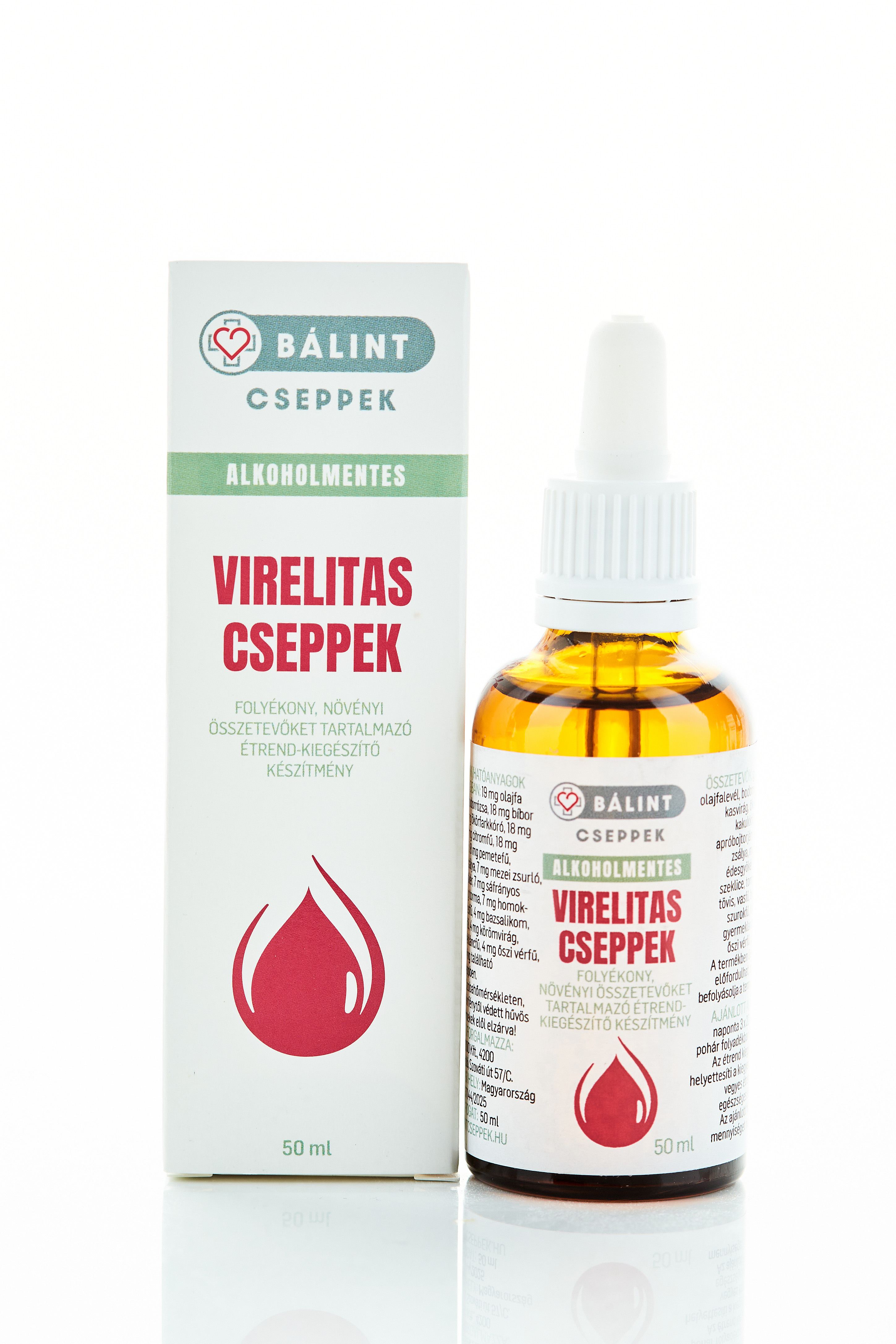 Bálint cseppek alkoholmentes virelitas csepp 50 ml