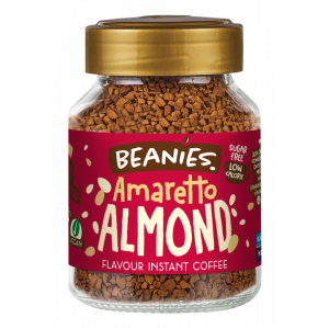 Beanies instant kávé amaretto-mandula ízű koffeinmentes 50 g
