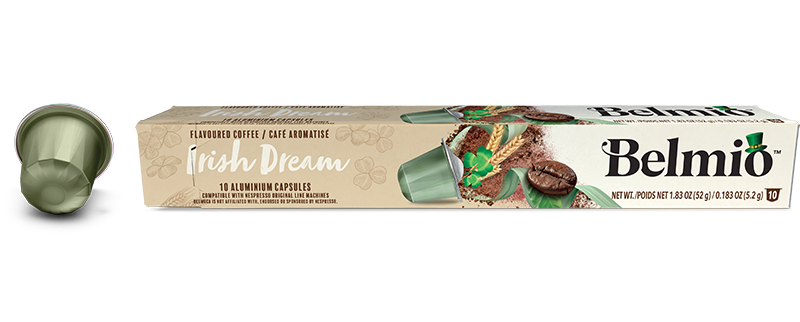 Belmio kávékapszula irish dream nespresso kompatibilis 10 db