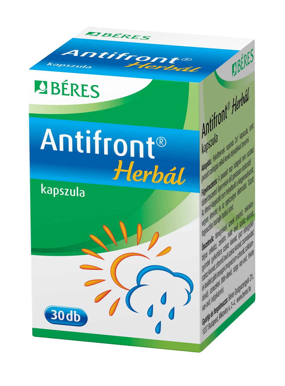 Béres antifront herbál kapszula 30 db