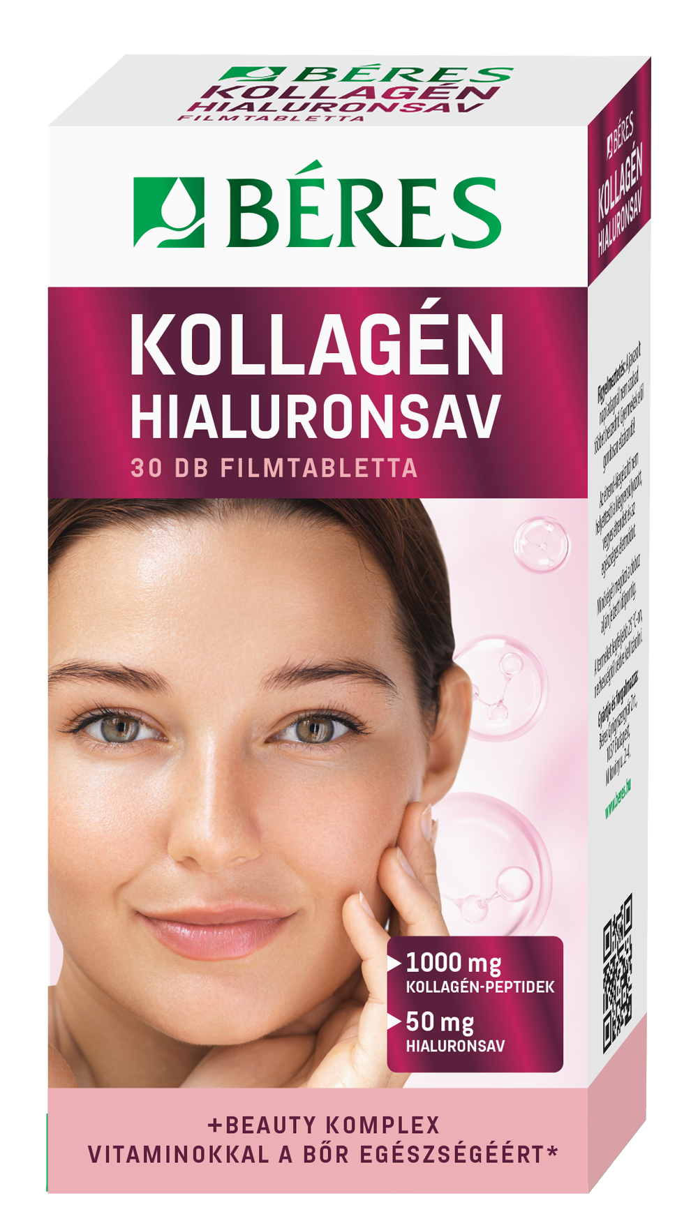 Béres kollagén-hialuronsav filmtabletta 30 db