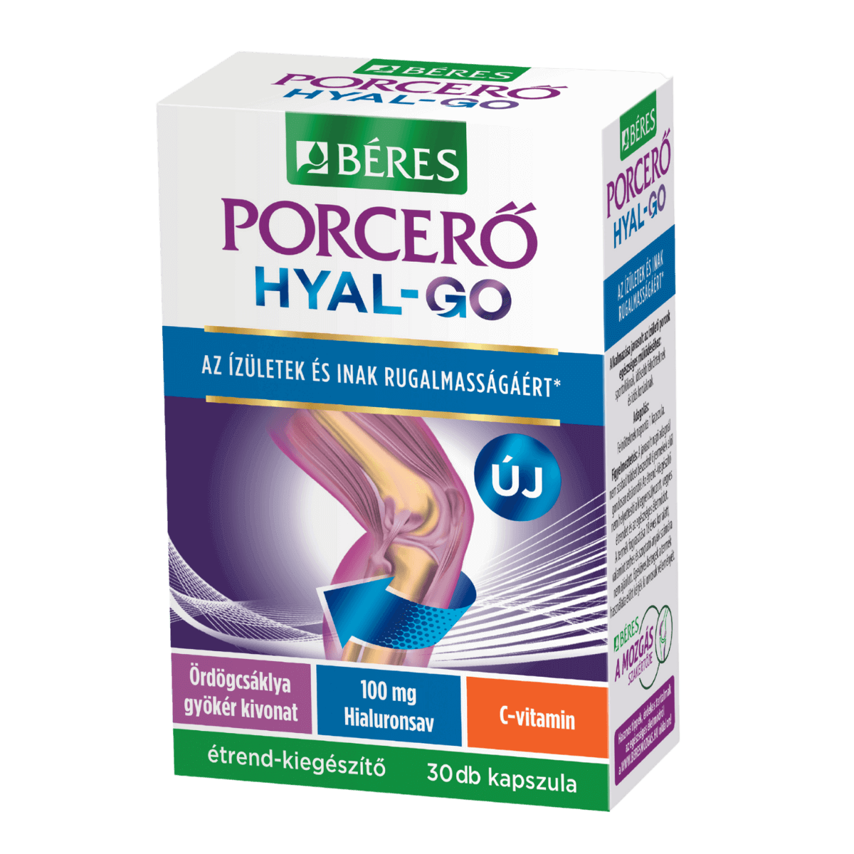 Béres porcerő hyal-go kapszula 30 db