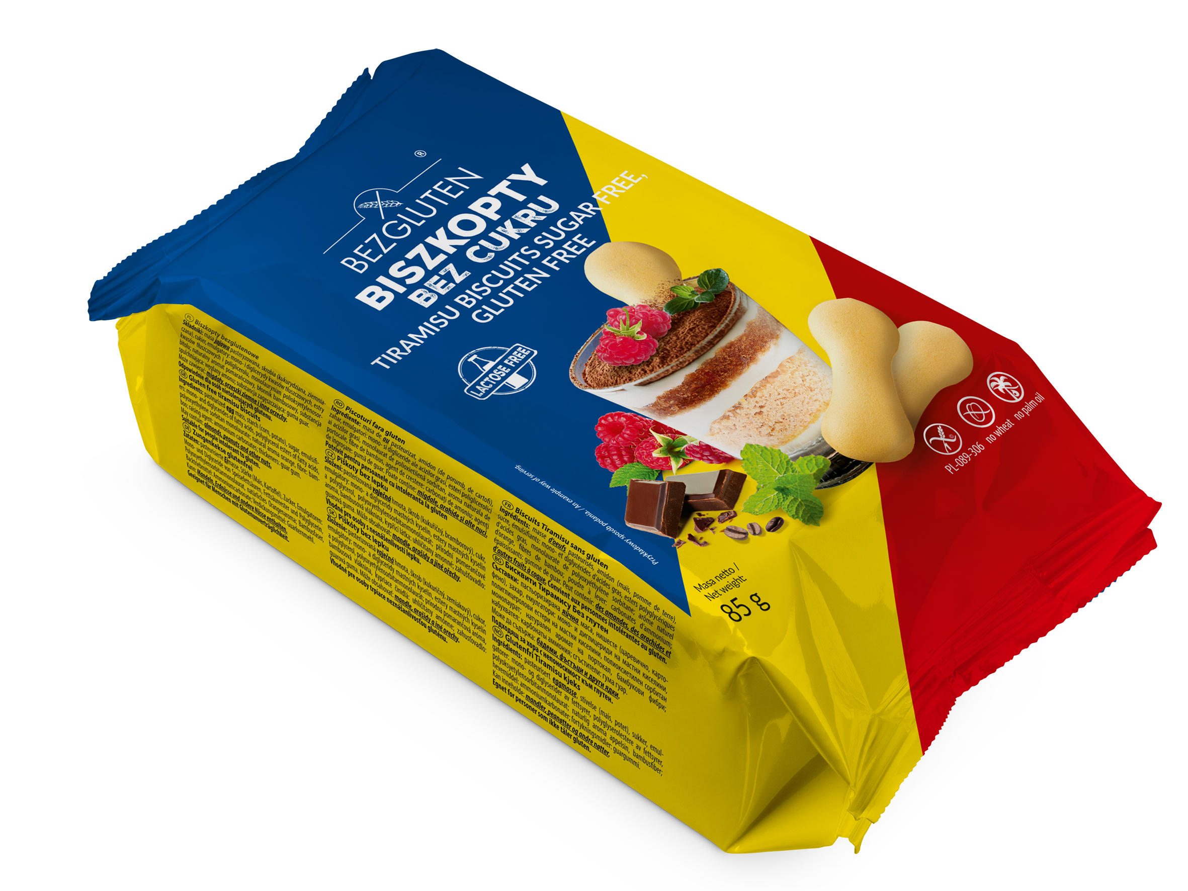 Bezgluten babapiskóta cukor nélkül 85 g