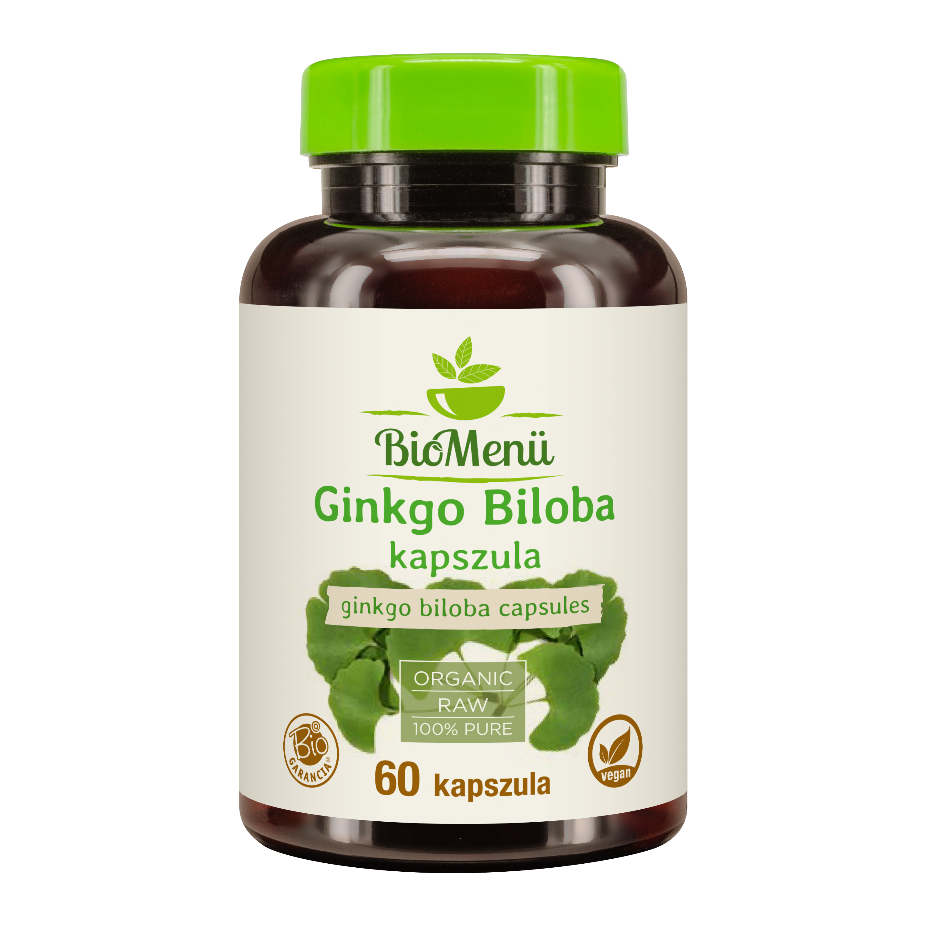 BioMenü bio ginkgo biloba kapszula 60 db