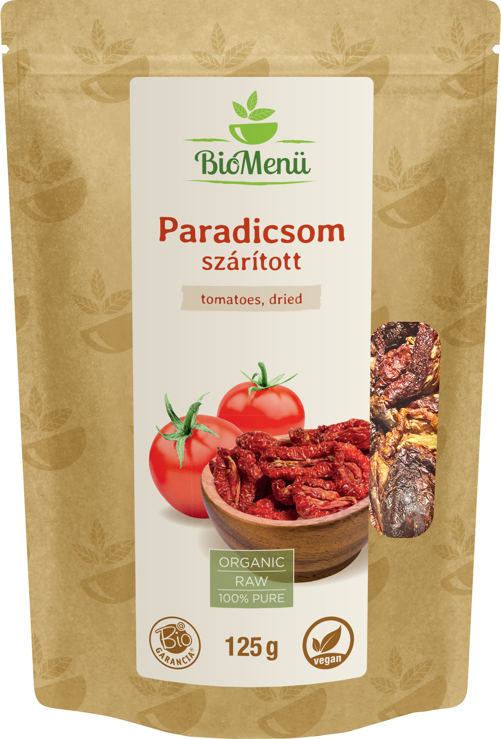 BioMenü bio paradicsom szárított 125 g