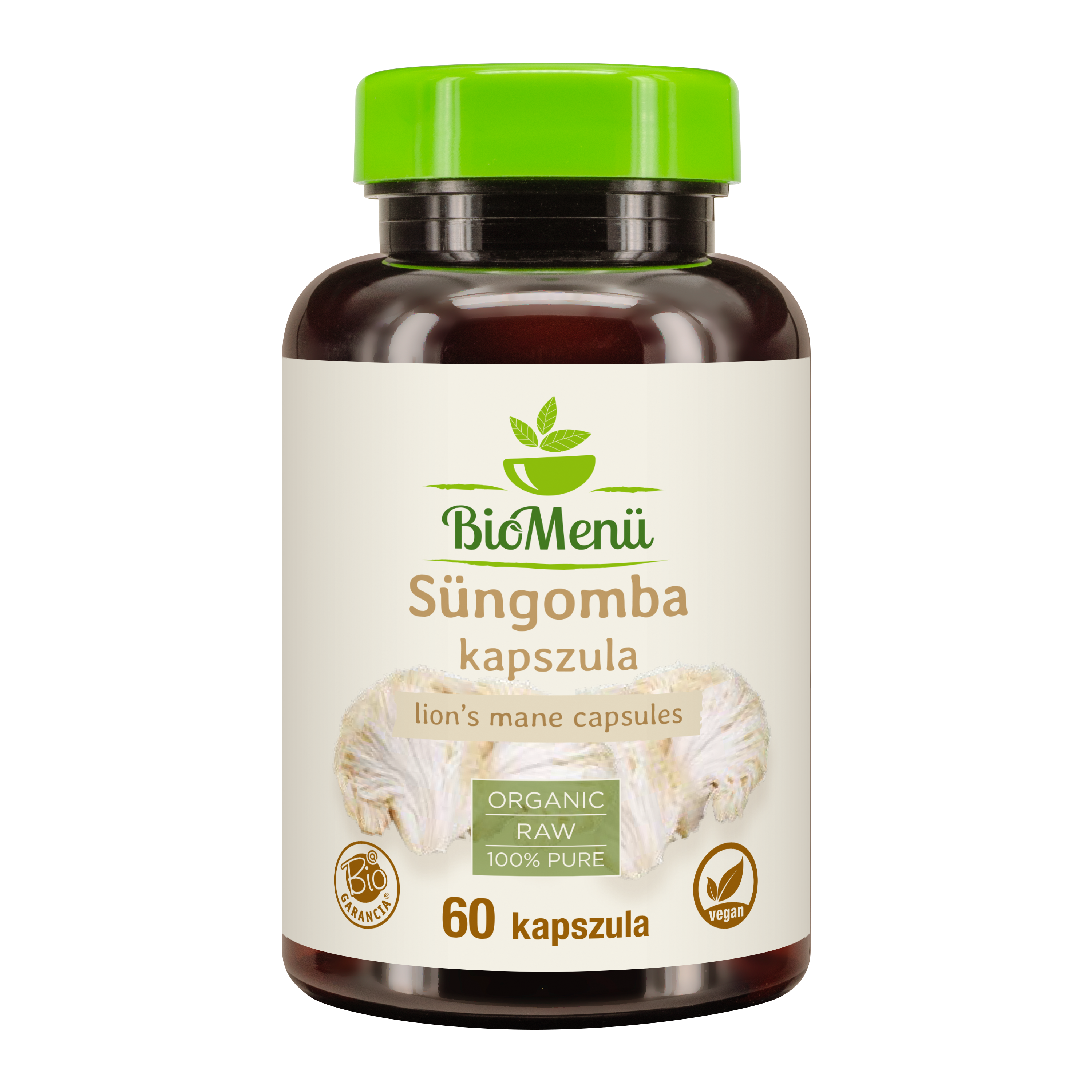 BioMenü bio süngomba kapszula 60 db