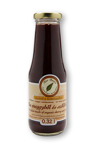Bio Berta bio meggylé szőlővel hcn 320 ml