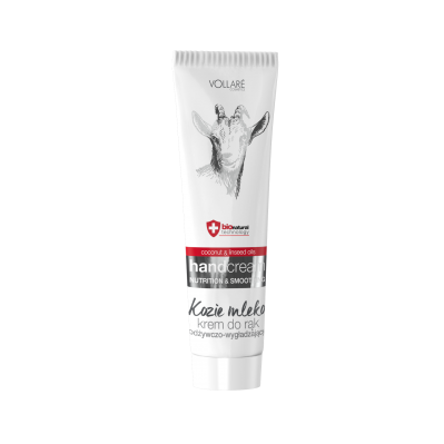 Vollaré Bio Technology Kecsketejes bőrtápláló kéz-és körömápoló krém 100 ml