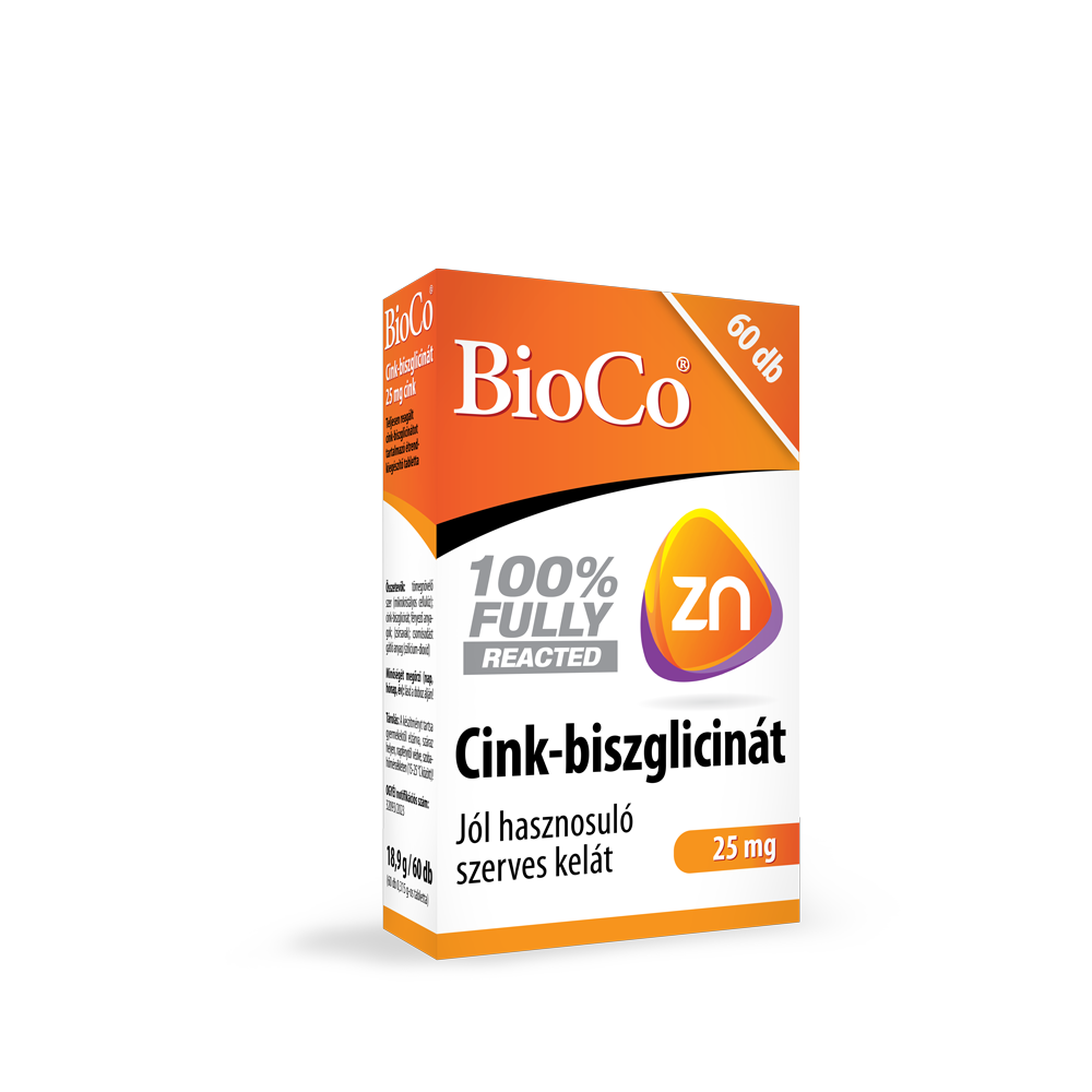 Bioco cink-biszglicinát 25mg tabletta 60 db