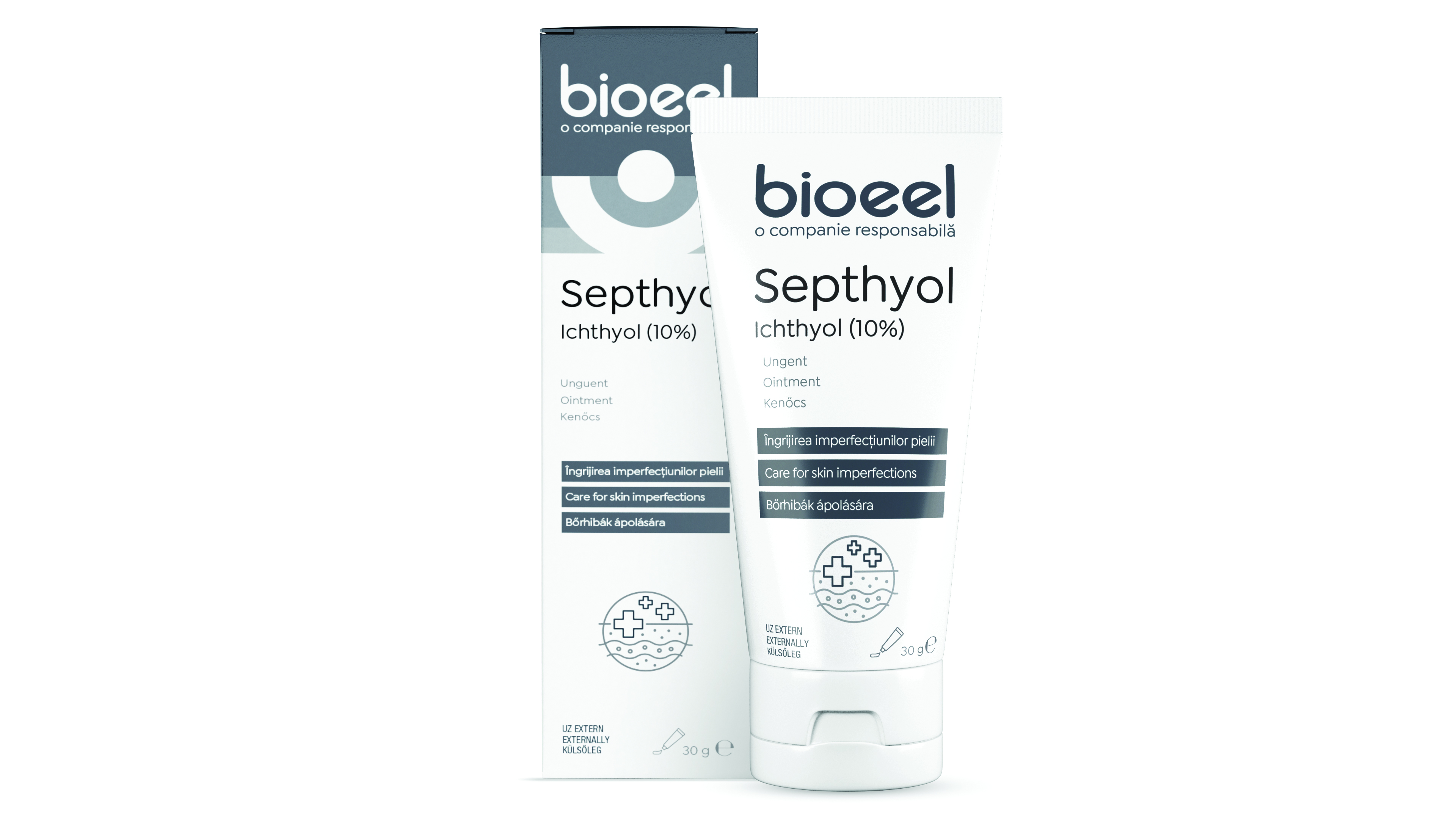 Bioeel septhyol (10% ichthyol) kenőcs 30 g