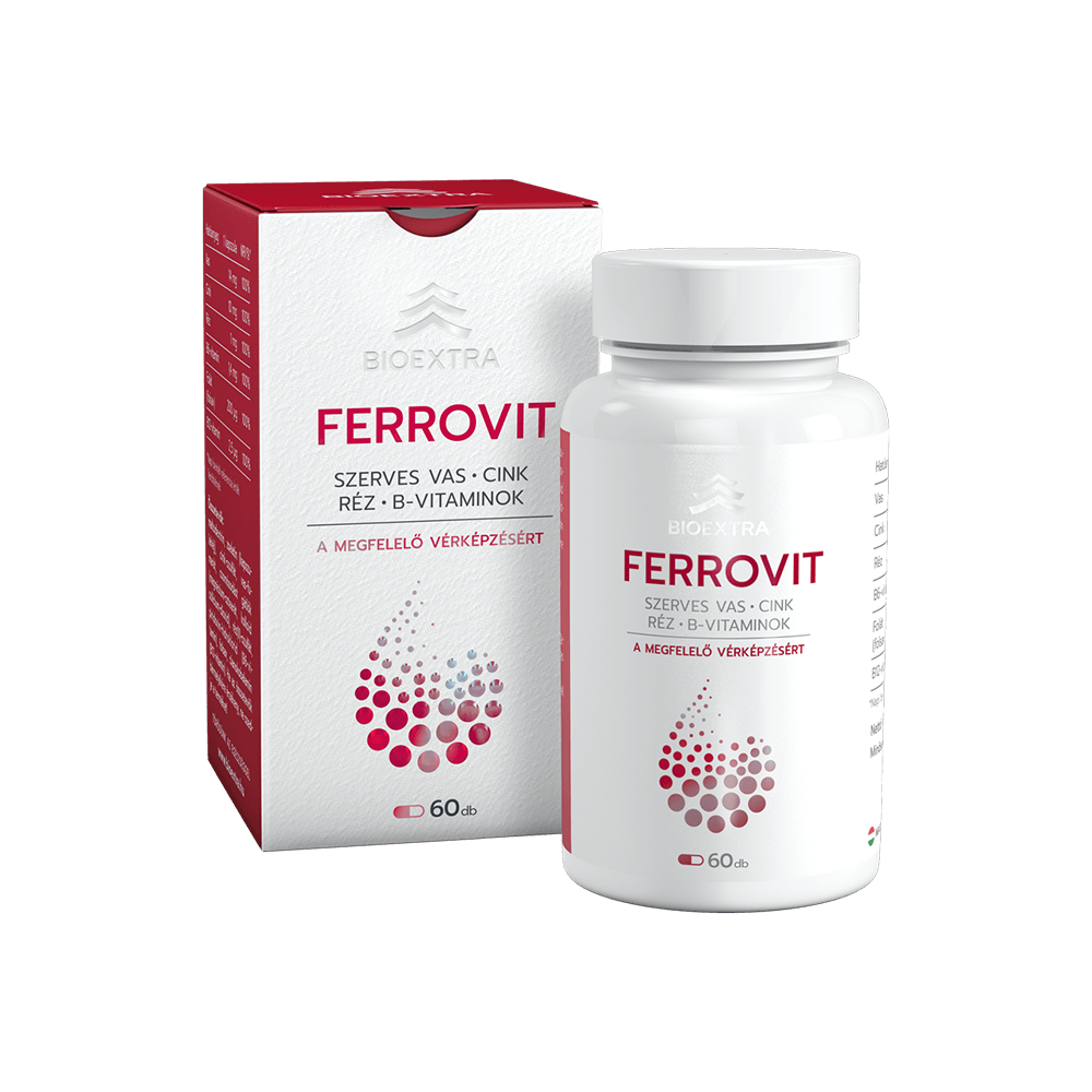 Bioextra ferrovit kapszula 60 db