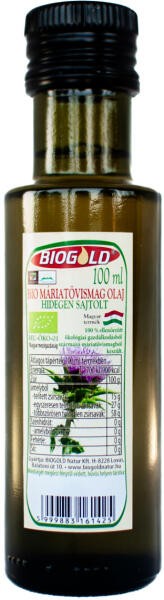 Biogold bio máriatövismagolaj 100 ml