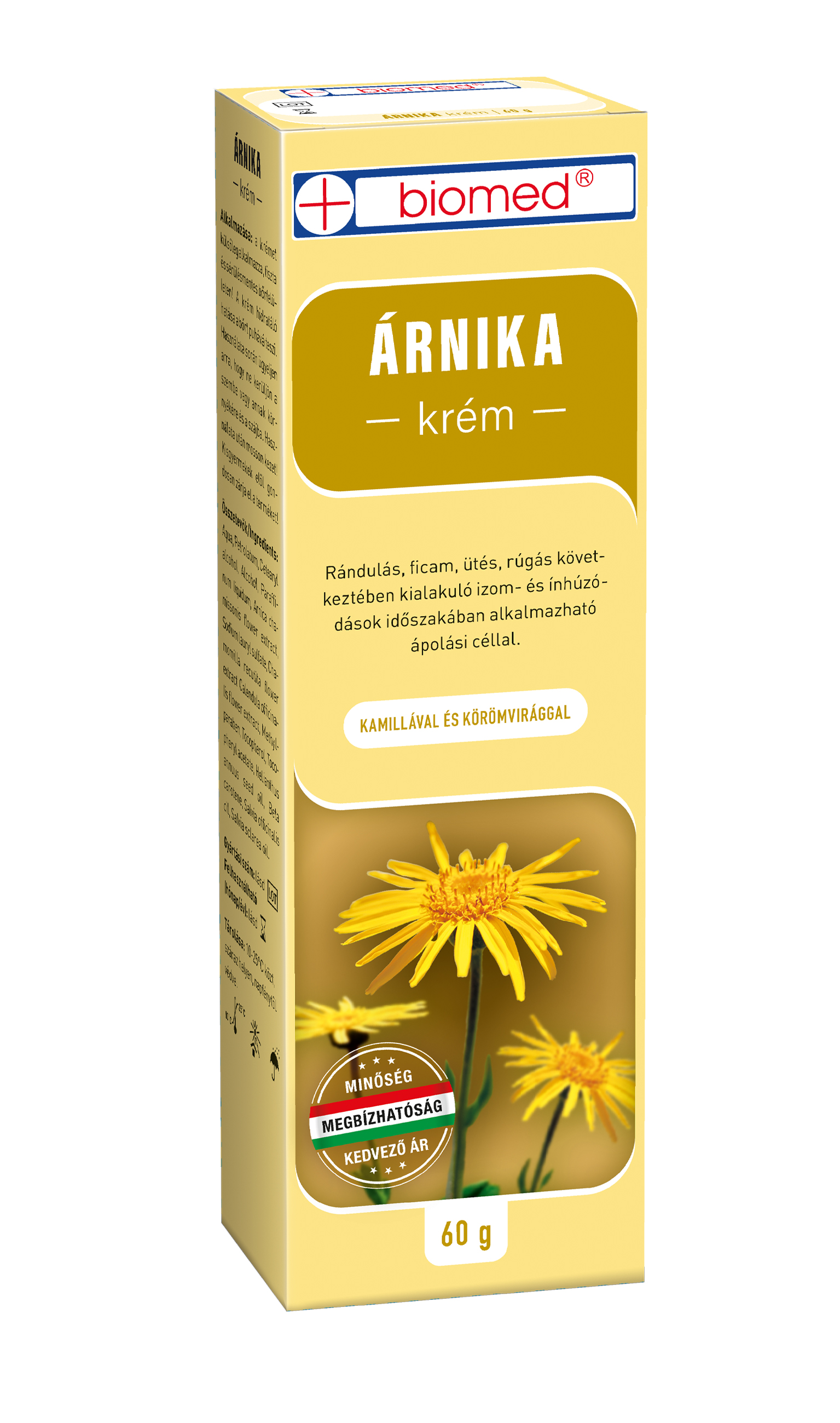 Biomed árnika krém 60 g