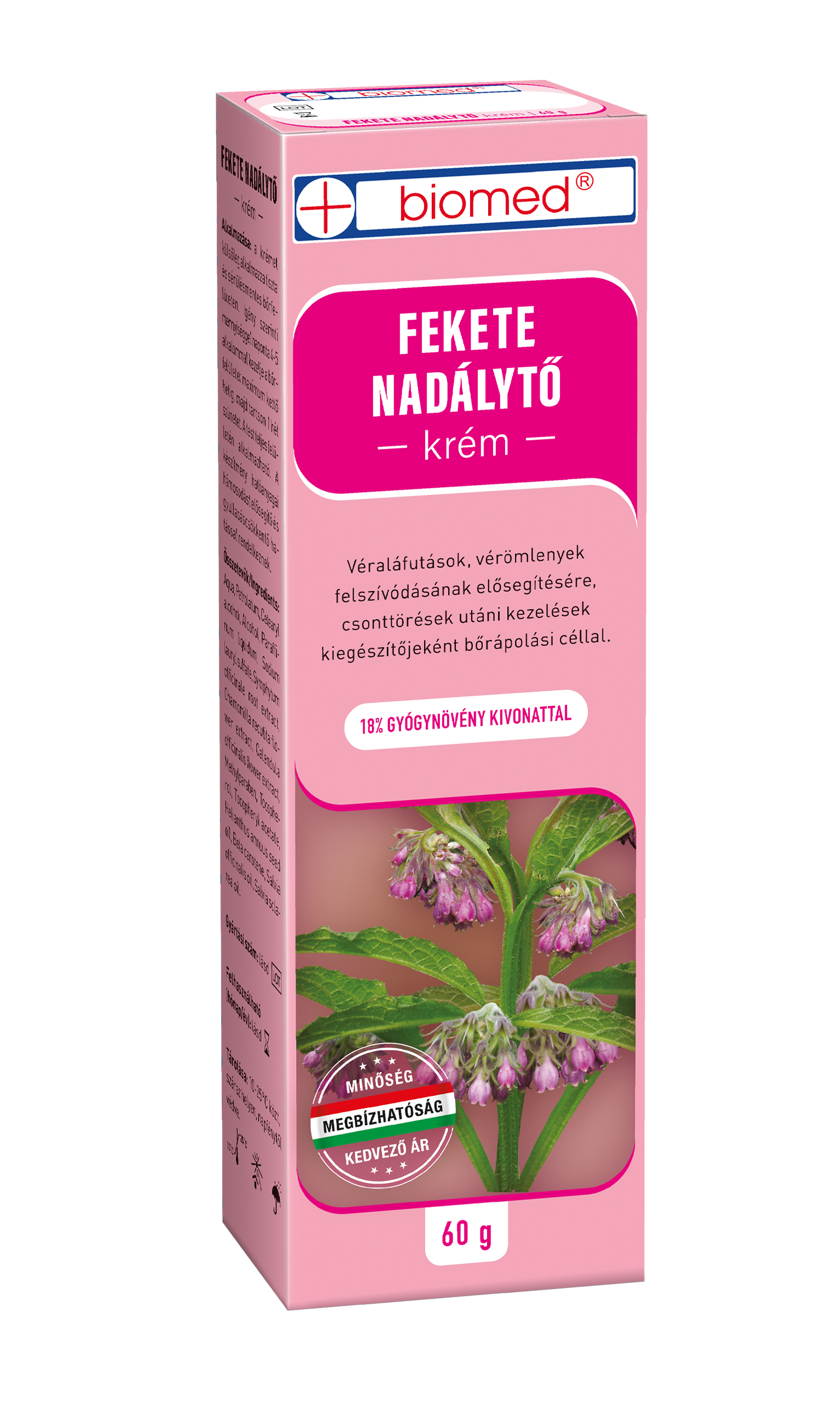 Biomed fekete nadálytő krém 60 g