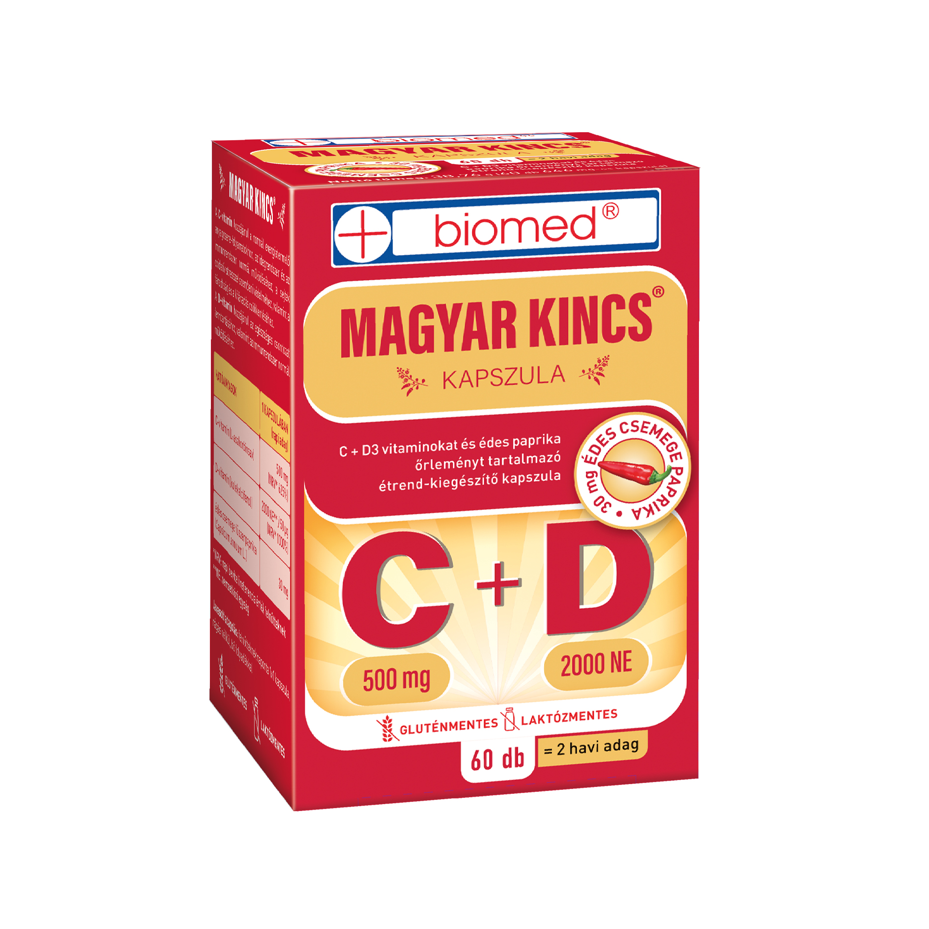 Biomed magyar kincs c+d kapszula 60 db