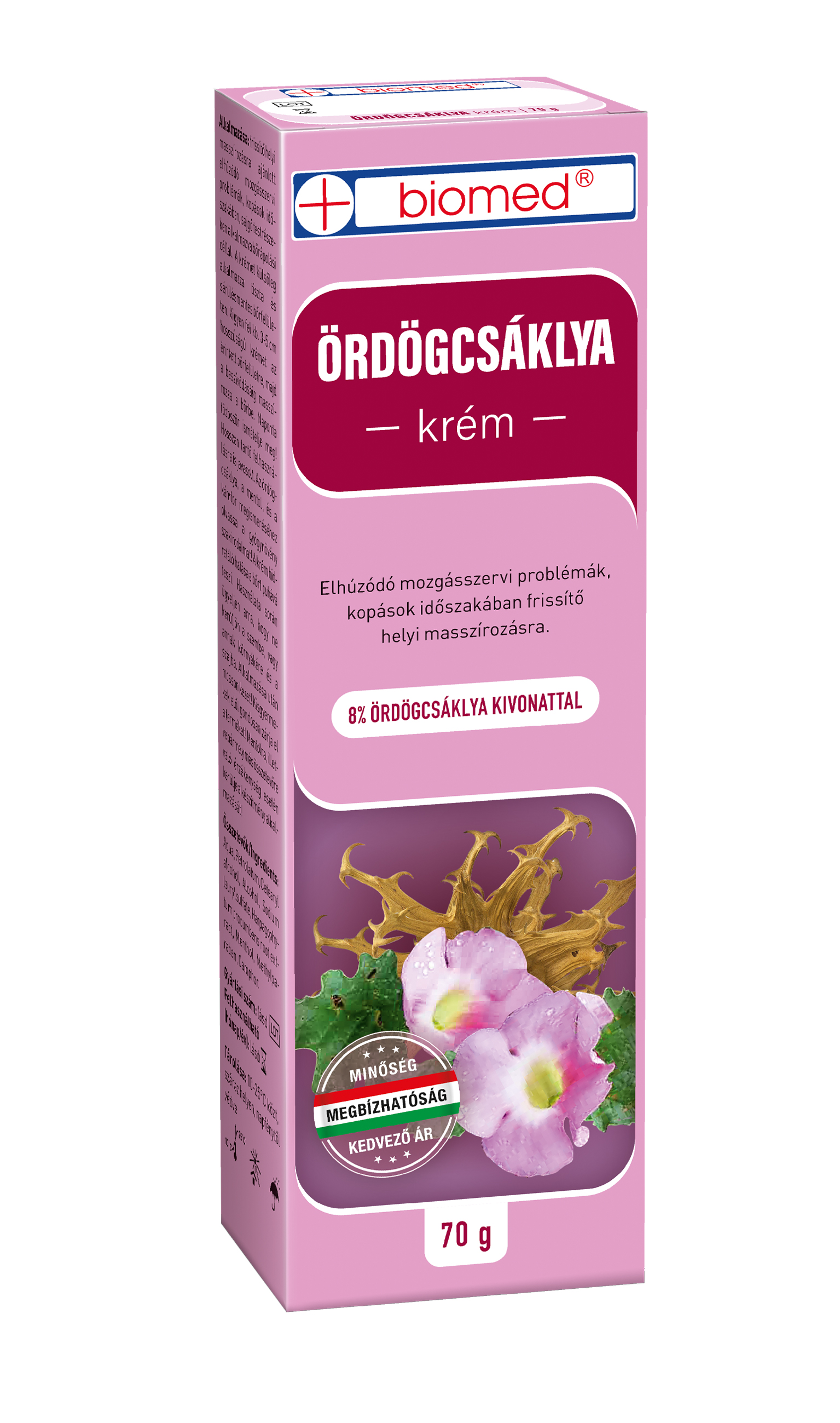 Biomed ördögcsáklya krém 70 g