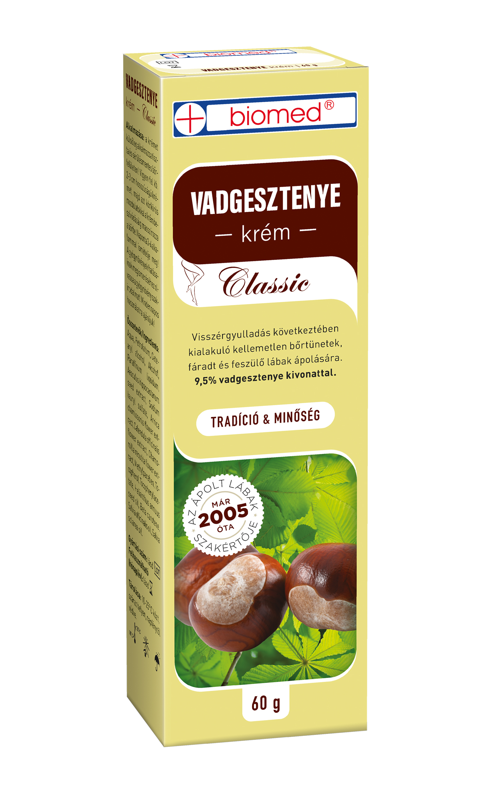 Biomed vadgesztenye krém 60 g