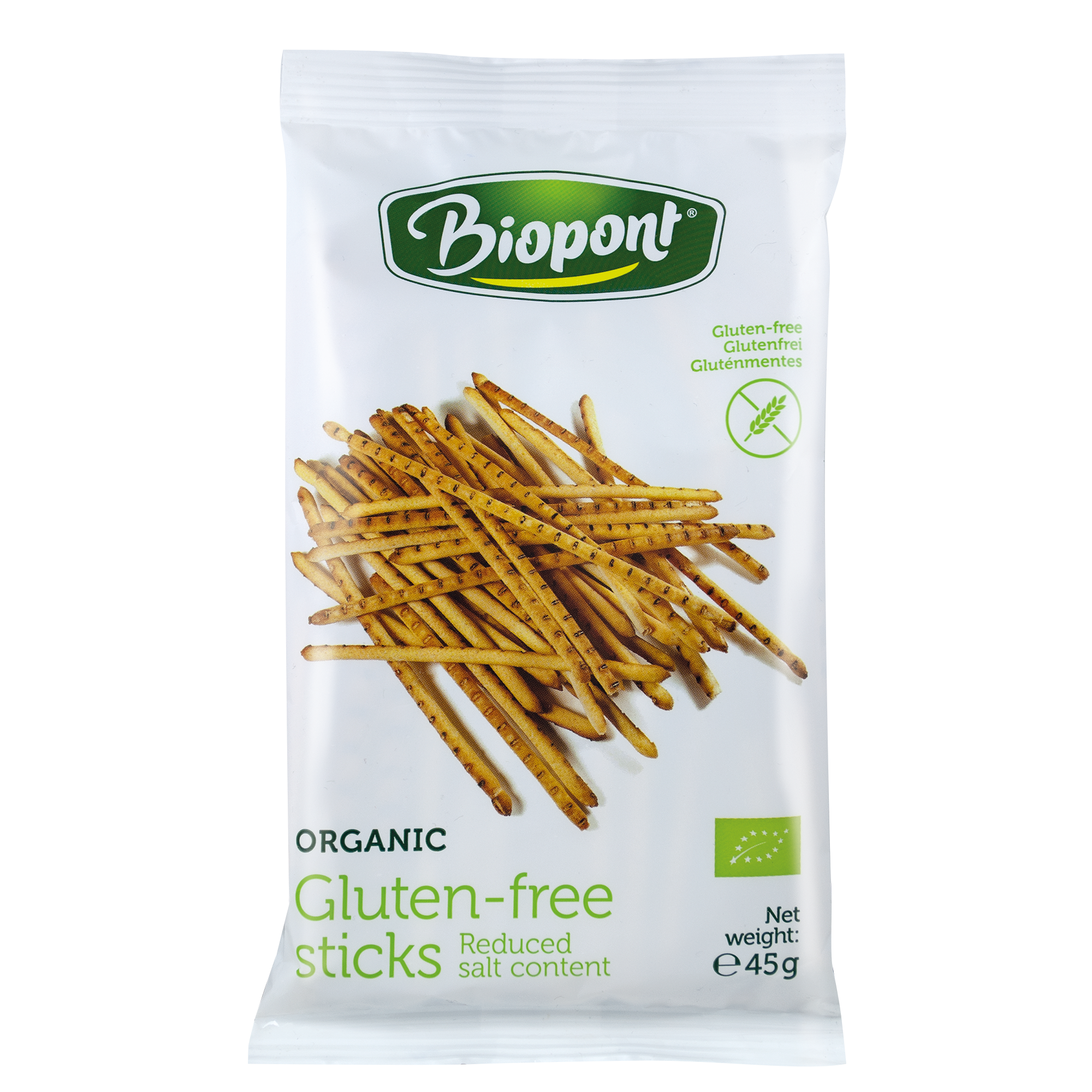 Biopont bio gluténmentes sóspálcika 45 g