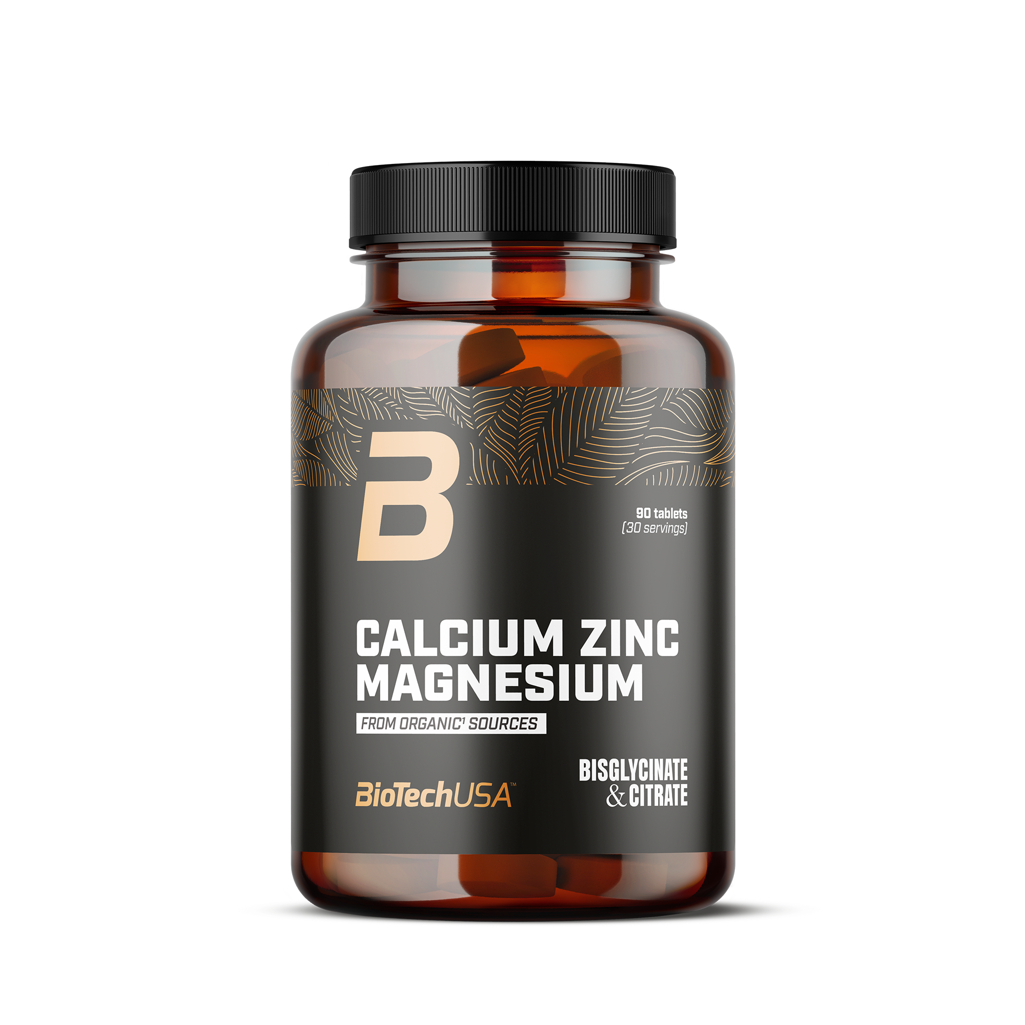 Biotech calcium zinc magnesium from organic sources tabletta 90 db