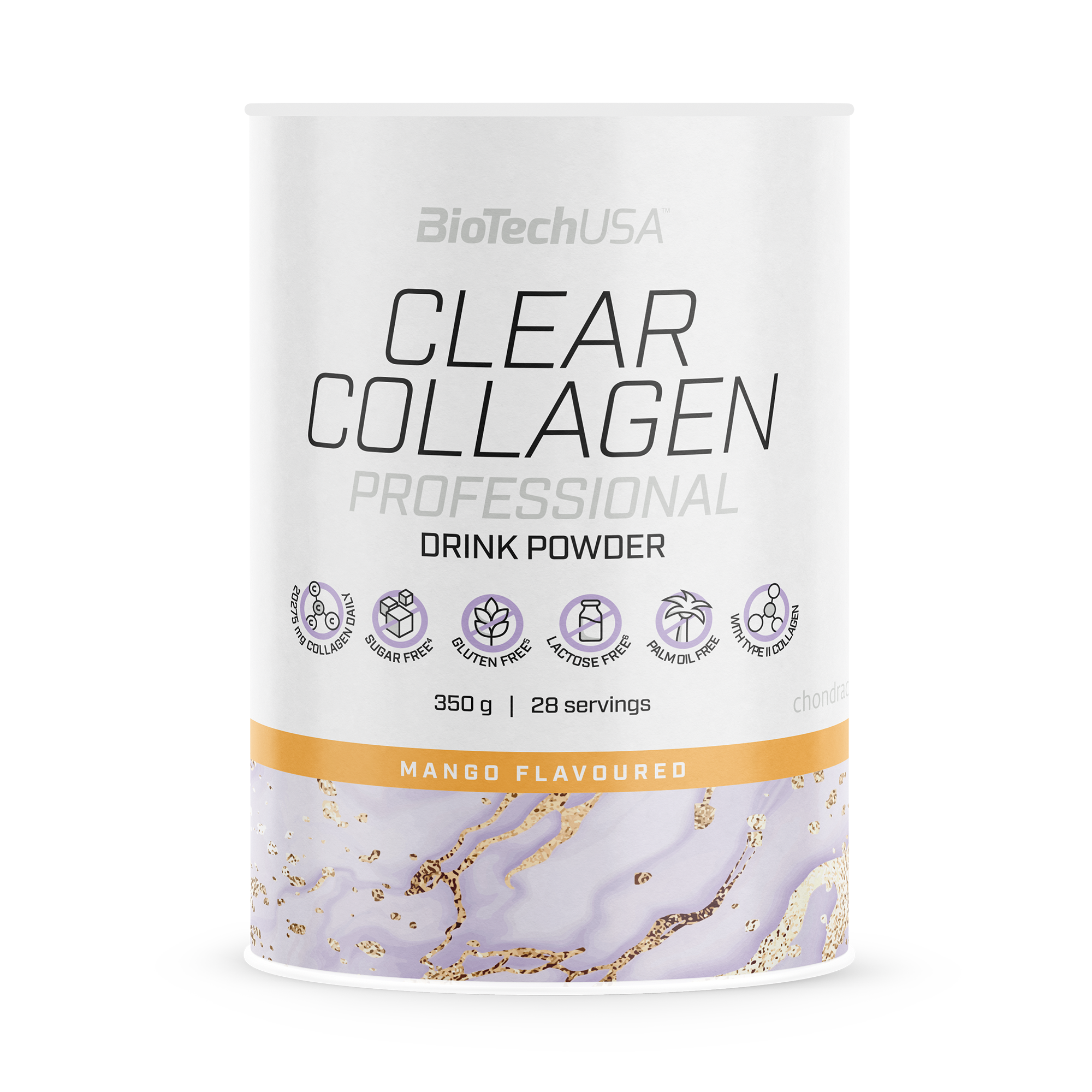 Biotech clear collagen professional mangó 350 g