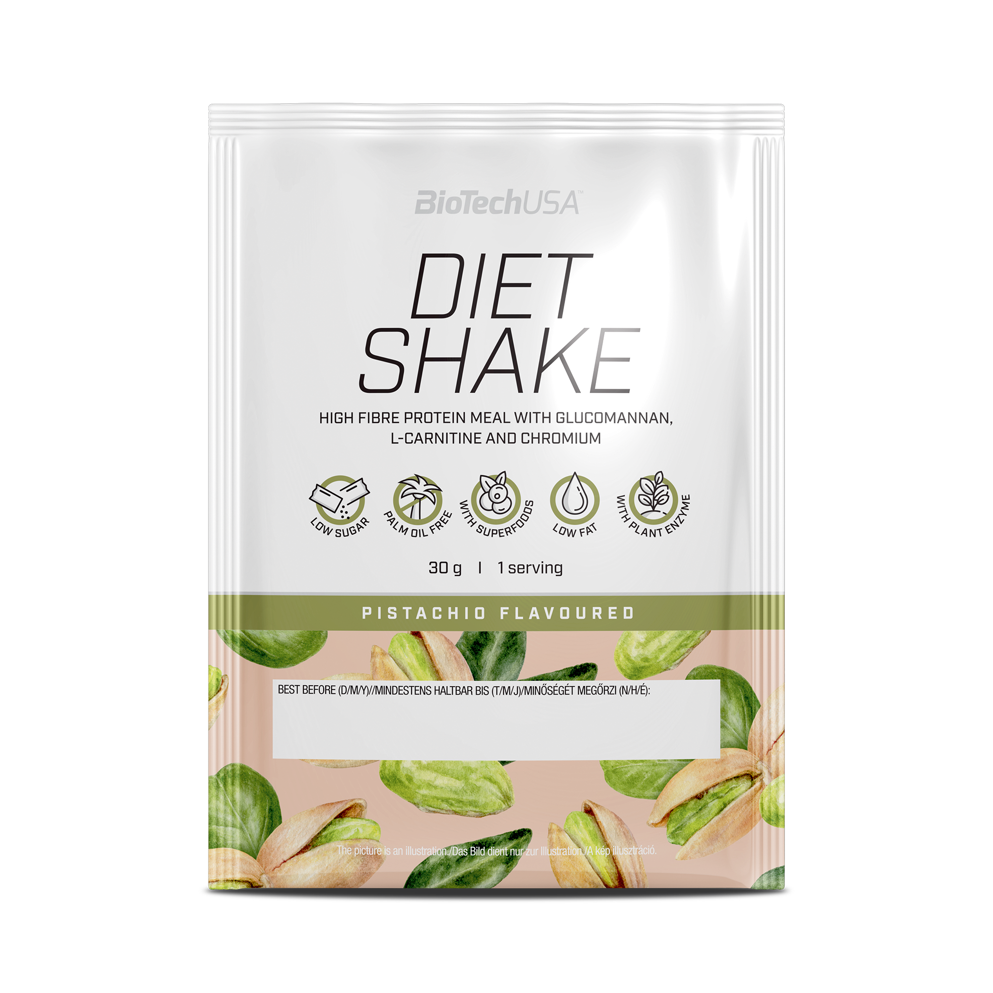 Biotech diet shake pisztácia 30 g