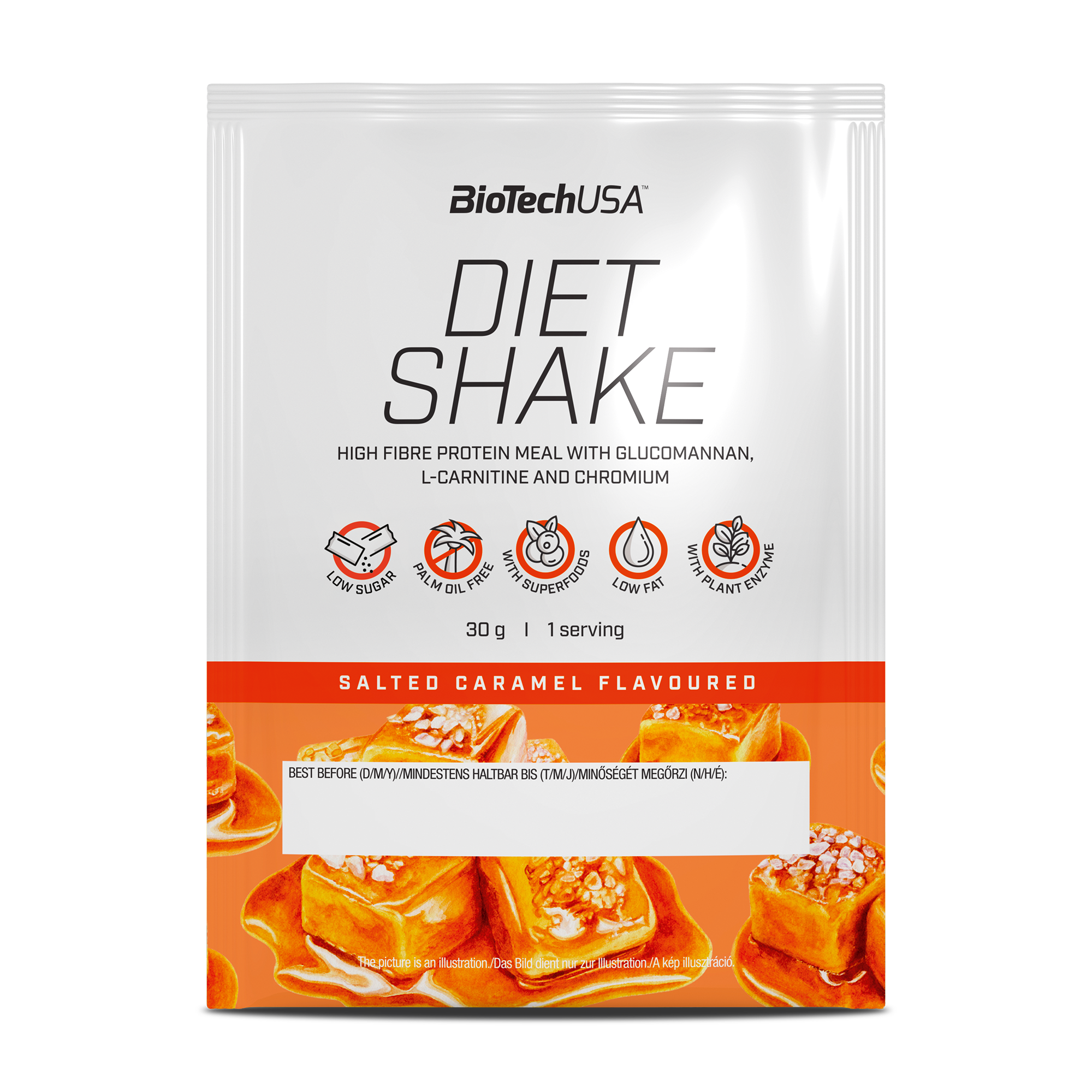 Biotech diet shake sós karamell 30 g