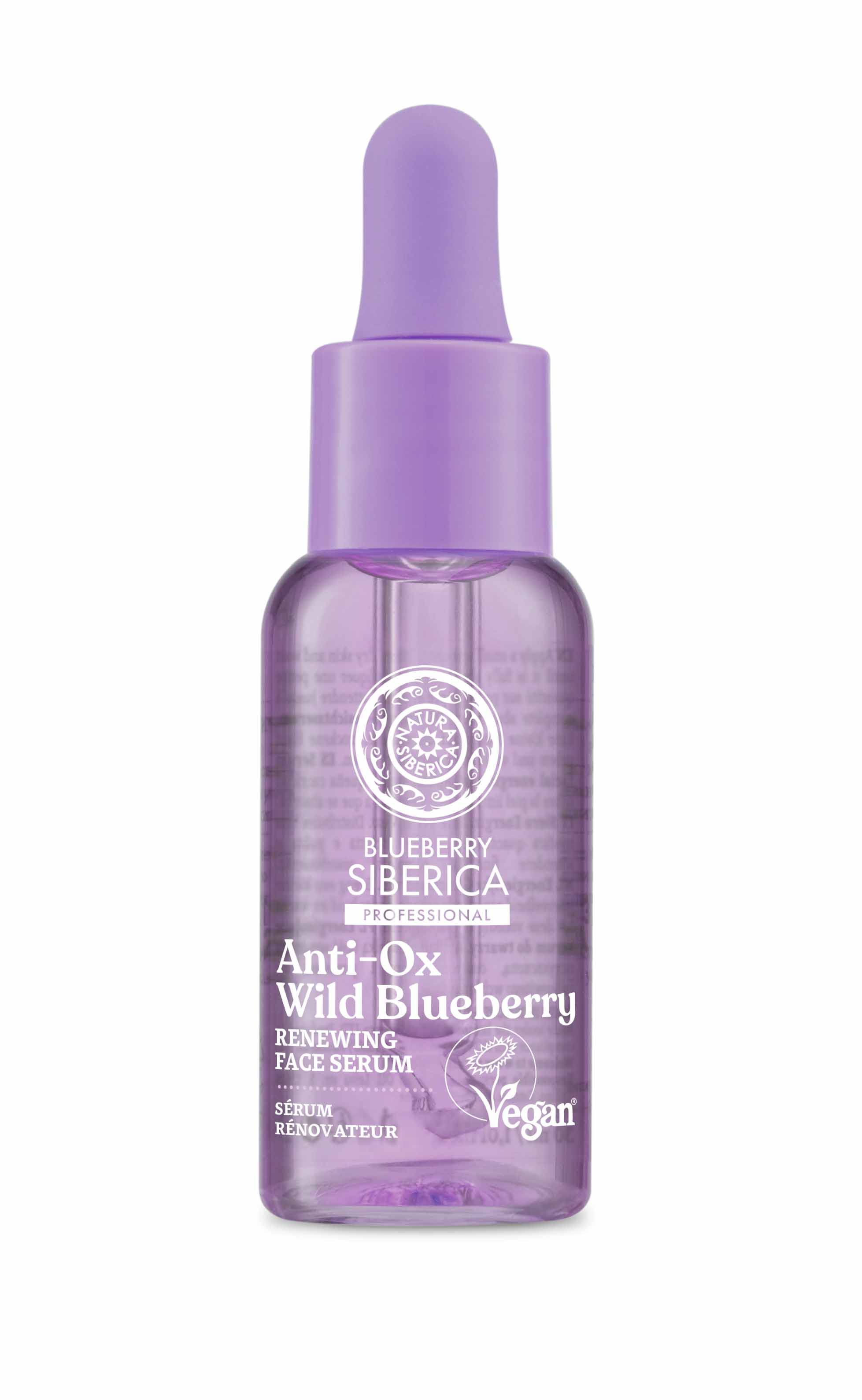 Natura siberica blueberry siberica anti-ox vadáfonya megújító arcszérum 30 ml