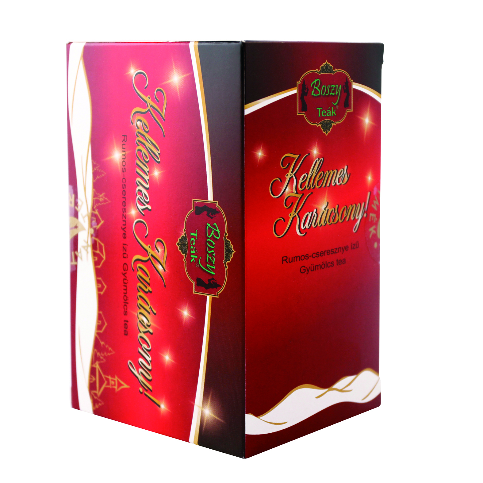 Boszy kellemes karácsony! rumoscseresznyés gyümölcsteakeverék 20x2g 40 g