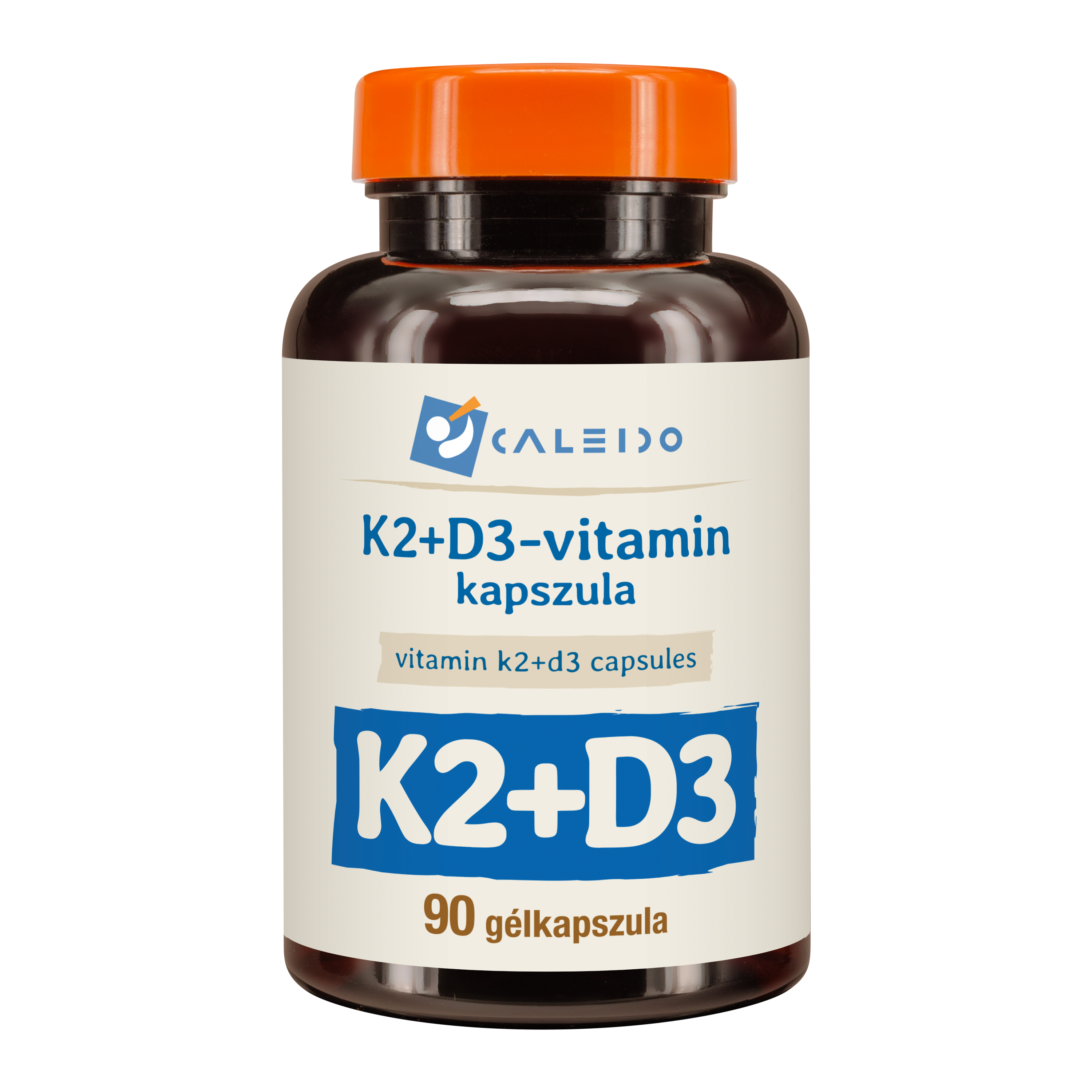 Caleido k2+d3-vitamin gélkapszula 90 db