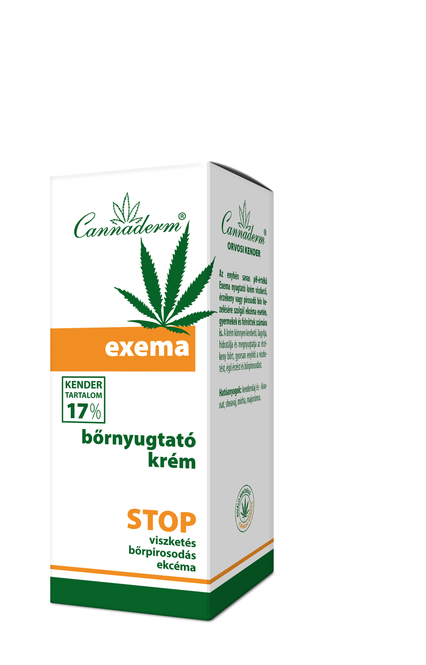 Cannaderm exema bőrnyugtató krém 50 g