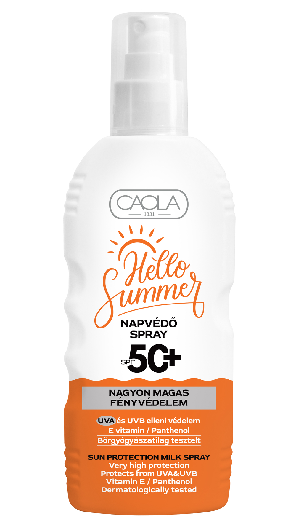 Caola hello summer napvédő spray spf50+ 200 ml