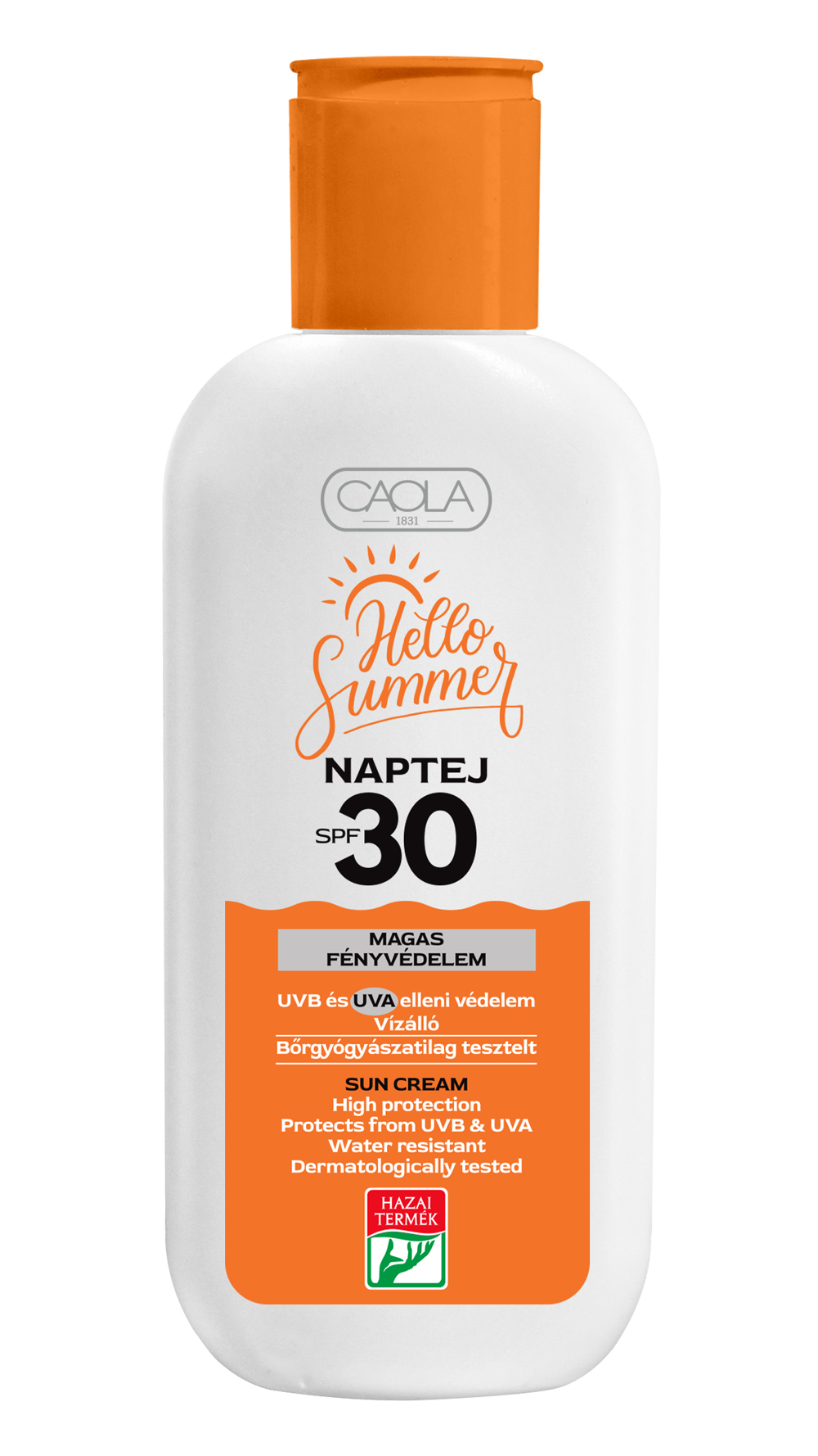 Caola hello summer vízálló naptej spf30 200 ml