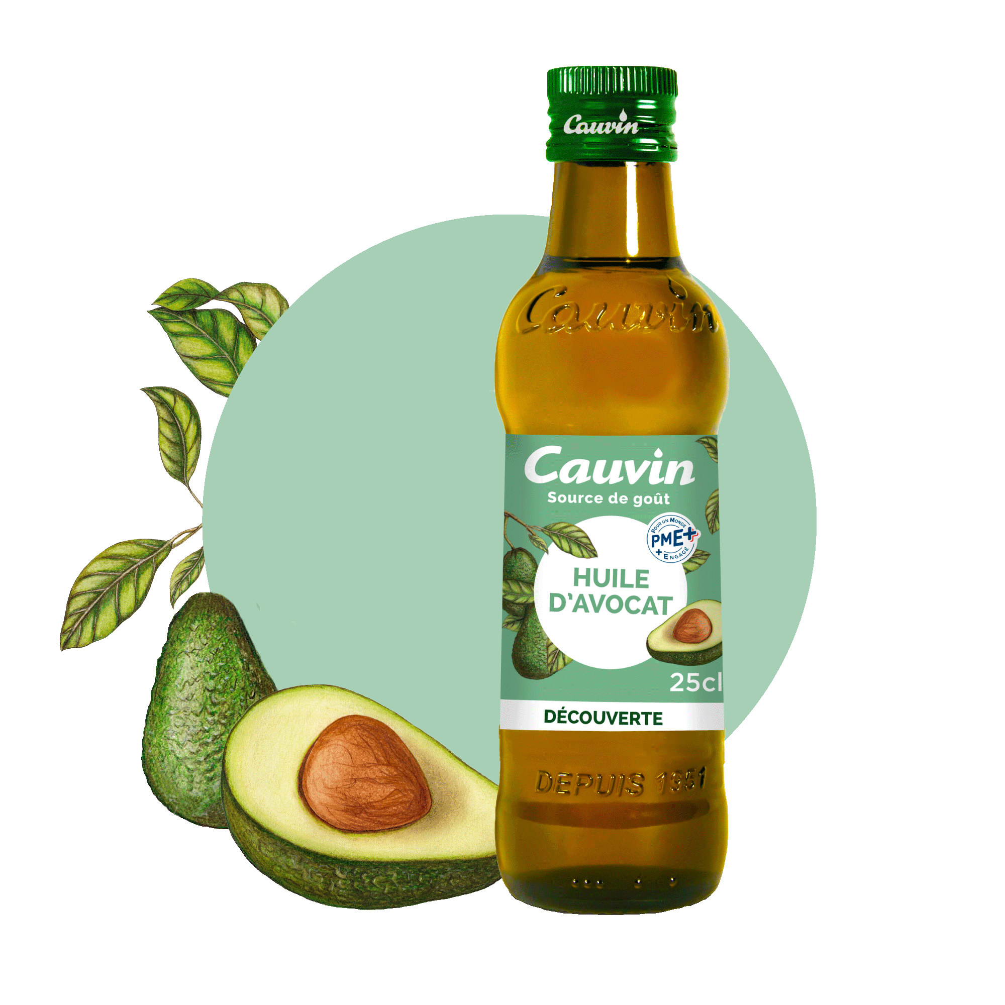 Cauvin avokádóolaj 250 ml