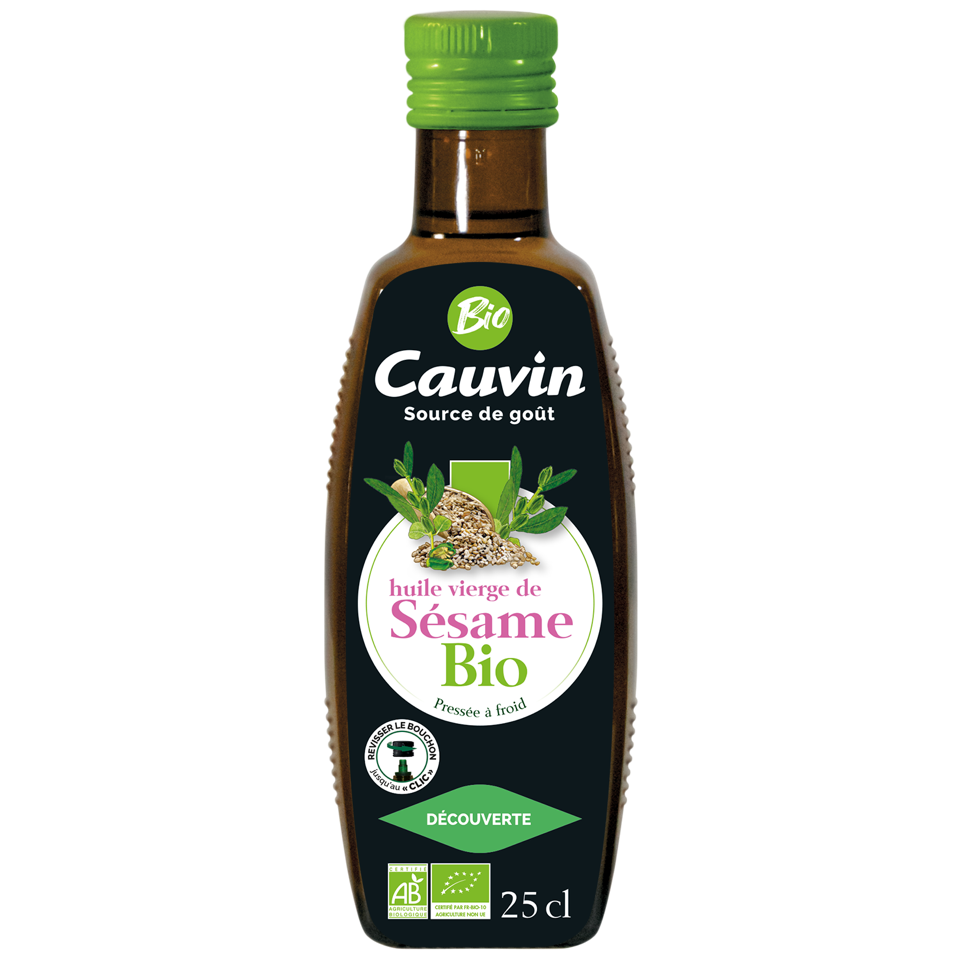 Cauvin bio szezámolaj 250 ml