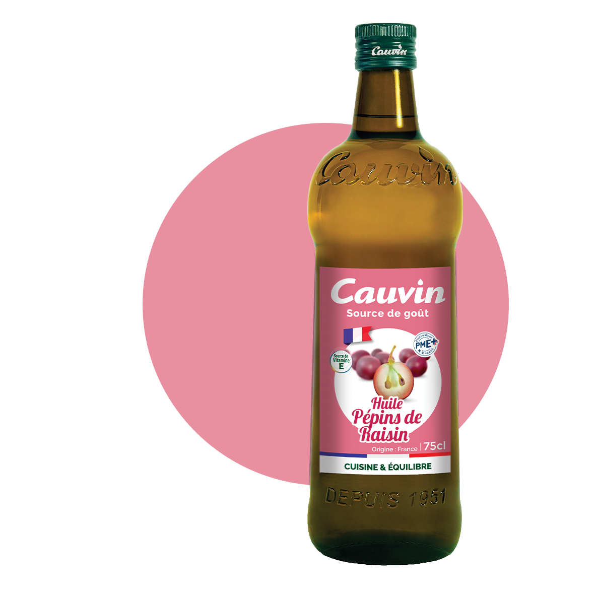 Cauvin szőlőmagolaj 750 ml